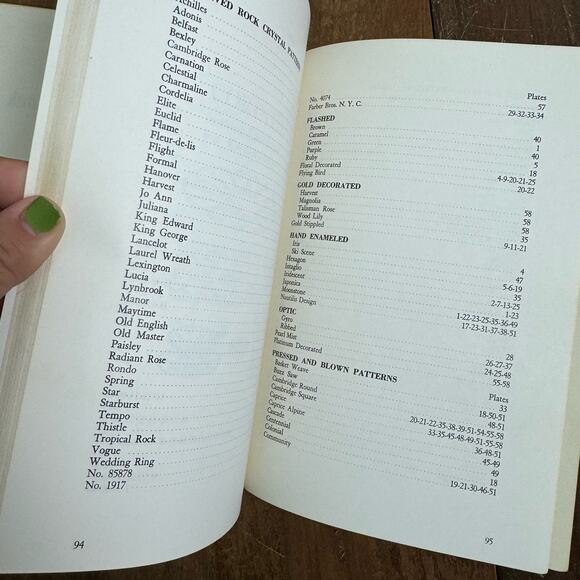 The Cambridge Glass‎ Book with Price Guide By Harold And Judy Bennett 1970 - Picture 6 of 12